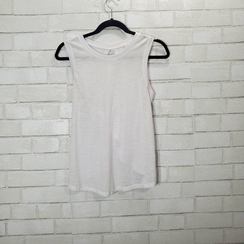 Balance Collection white open back tank‎